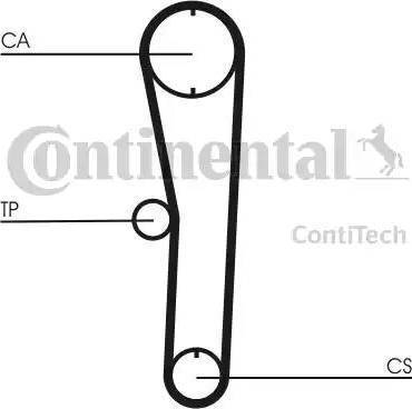 Continental CT680K2 - Комплект ремня ГРМ avtokuzovplus.com.ua