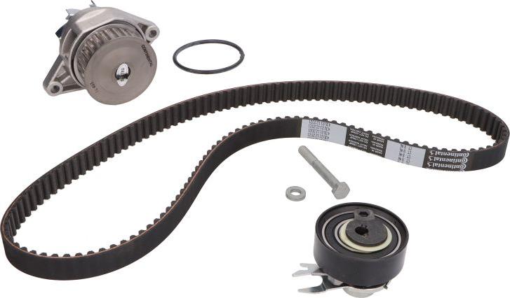 CONTINENTAL CT 846 WP4 - Водяний насос + комплект зубчатого ременя autocars.com.ua