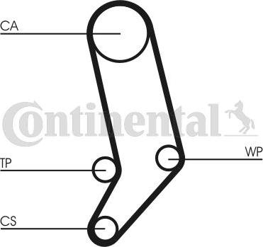 Contitech CT 939 - 0 autocars.com.ua