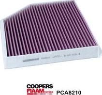 CoopersFiaam PCA8210 - Фільтр, повітря у внутрішній простір autocars.com.ua