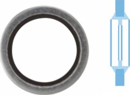 Corteco 005503H - Уплотнительное кольцо, резьбовая пробка маслосливного отверстия avtokuzovplus.com.ua