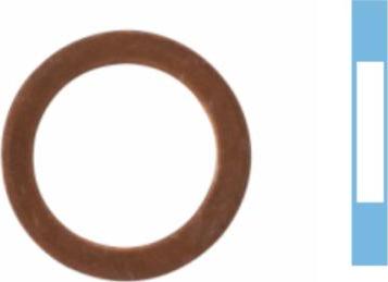 Corteco 005565H - Уплотнительное кольцо, резьбовая пробка маслосливного отверстия autodnr.net