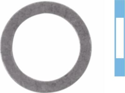 Corteco 005700H - Уплотнительное кольцо, резьбовая пробка маслосливного отверстия autodnr.net