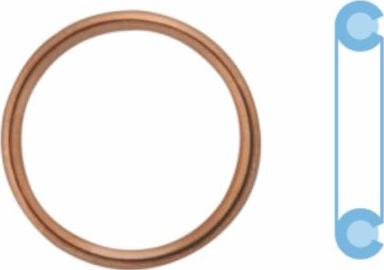 Corteco 005709S - Уплотнительное кольцо, резьбовая пробка маслосливного отверстия avtokuzovplus.com.ua