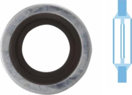 Corteco 006337H - Уплотнительное кольцо, резьбовая пробка маслосливного отверстия autodnr.net
