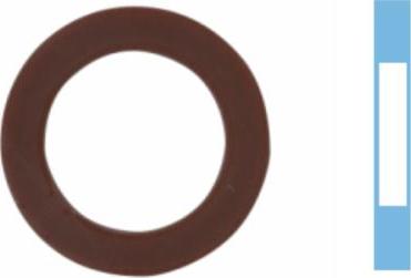 Corteco 006351S - Уплотнительное кольцо, резьбовая пробка маслосливного отверстия avtokuzovplus.com.ua