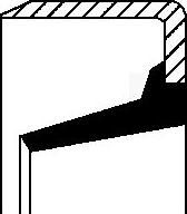 Corteco 01002919B - Ущільнене кільце, ступінчаста коробка передач autocars.com.ua