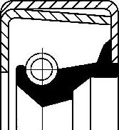 Corteco 01020675B - Ущільнене кільце, диференціал autocars.com.ua