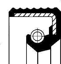 Corteco 01012588B - Ущільнене кільце, допоміжний привід autocars.com.ua