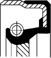 Corteco 01017136B - Ущільнене кільце, ступінчаста коробка передач autocars.com.ua