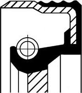 Corteco 19036709B - Ущільнене кільце валу, автоматична коробка передач autocars.com.ua