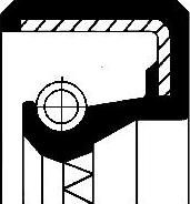 Corteco 20018033B - Ущільнене кільце, диференціал autocars.com.ua