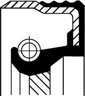 Corteco 12013757B - Ущільнене кільце, колінчастий вал autocars.com.ua