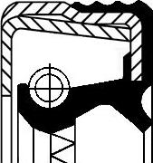 Corteco 12014422B - Ущільнююче кільце, сальник, маточина колеса autocars.com.ua