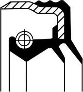 Corteco 12033886B - Ущільнююче кільце, сальник, маточина колеса autocars.com.ua