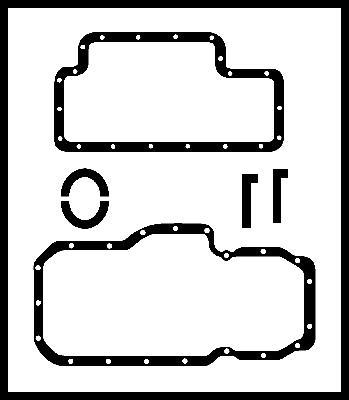 Corteco 416075P - Прокладка, масляна ванна autocars.com.ua