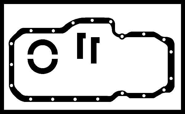 Corteco 416177P - Прокладка, масляна ванна autocars.com.ua