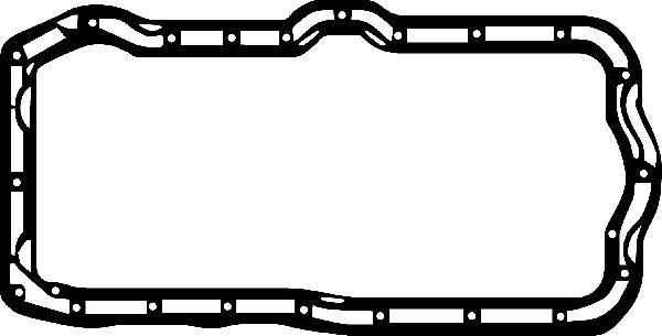 Corteco 423855P - Прокладка, масляна ванна autocars.com.ua