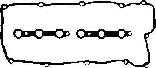 Corteco 440093P - Прокладка, кришка головки циліндра autocars.com.ua