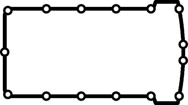 Corteco 440114P - Прокладка, кришка головки циліндра autocars.com.ua