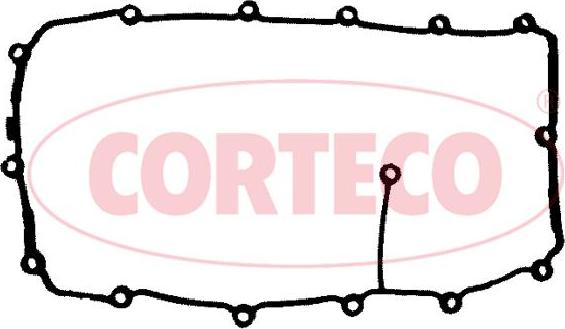 Corteco 440491P - Прокладка, кришка головки циліндра autocars.com.ua