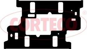 Corteco 450721P - Прокладка, впускний колектор autocars.com.ua