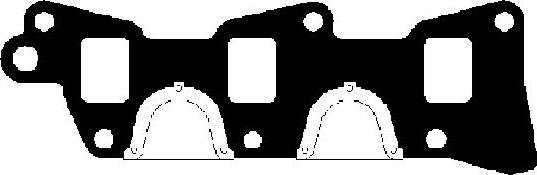 Corteco 460000P - Прокладка, випускний колектор autocars.com.ua