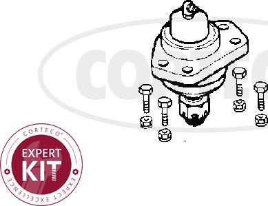 Corteco 49395653 - Шаровая опора, несущий / направляющий шарнир avtokuzovplus.com.ua