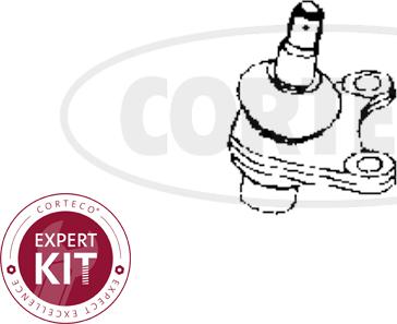 Corteco 49395699 - Несучий / направляючий шарнір autocars.com.ua