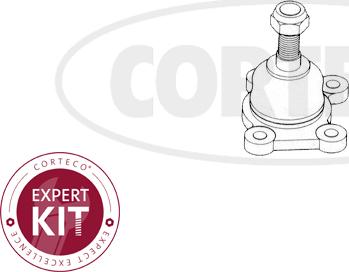 Corteco 49395800 - Шаровая опора, несущий / направляющий шарнир avtokuzovplus.com.ua