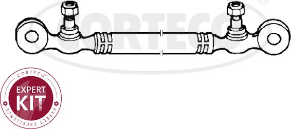 Corteco 49396044 - Поперечна рульова тяга autocars.com.ua