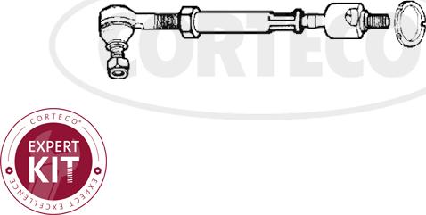 Corteco 49396079 - Поперечная рулевая тяга autodnr.net