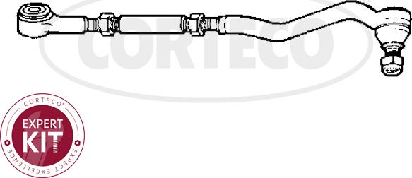 Corteco 49396128 - Поперечна рульова тяга autocars.com.ua