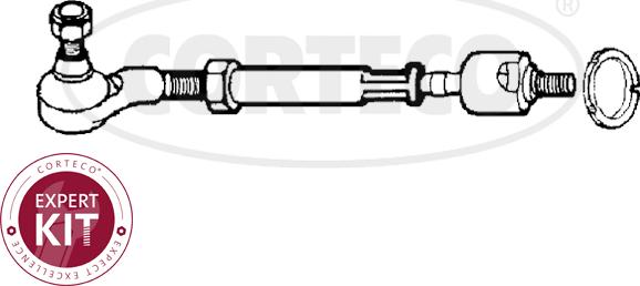 Corteco 49396417 - Поперечная рулевая тяга autodnr.net