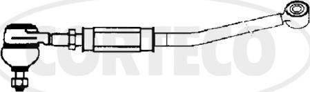 Corteco 49396626 - Поперечна рульова тяга autocars.com.ua