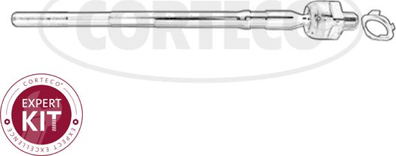 Corteco 49397039 - Осьовий шарнір, рульова тяга autocars.com.ua