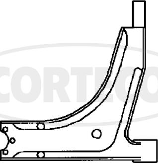 Corteco 49397096 - Важіль незалежної підвіски колеса autocars.com.ua