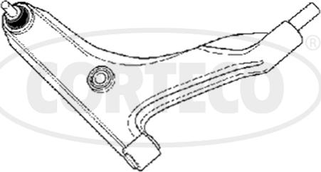 Corteco 49397471 - Важіль незалежної підвіски колеса autocars.com.ua