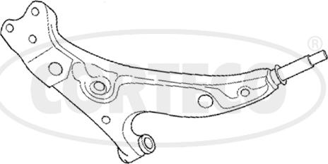 Corteco 49397500 - Рычаг подвески колеса avtokuzovplus.com.ua