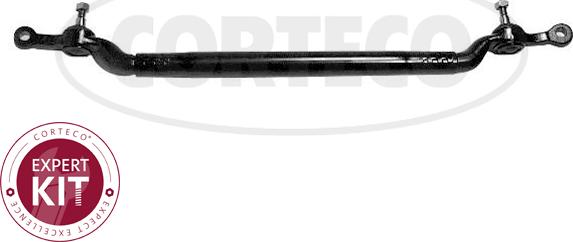 Corteco 49399103 - Поперечна рульова тяга autocars.com.ua