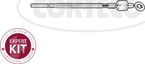 Corteco 49399395 - Осевой шарнир, рулевая тяга autodnr.net