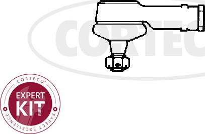 Corteco 49399510 - Наконечник рульової тяги, кульовий шарнір autocars.com.ua