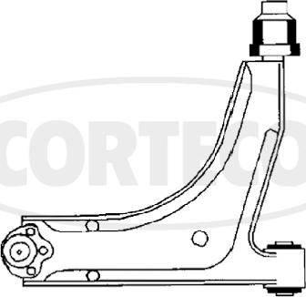 Corteco 49400486 - Важіль незалежної підвіски колеса autocars.com.ua