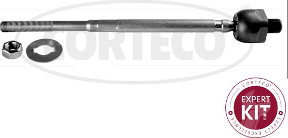 Corteco 49400672 - Осевой шарнир, рулевая тяга avtokuzovplus.com.ua