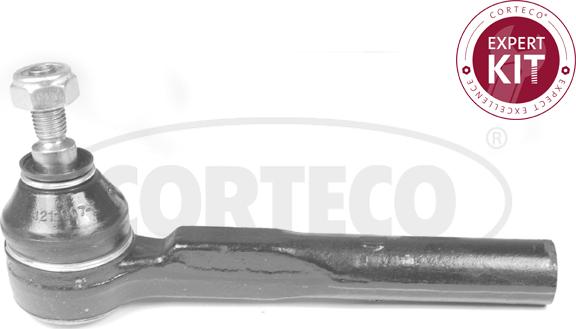 Corteco 49400873 - Наконечник рульової тяги, кульовий шарнір autocars.com.ua