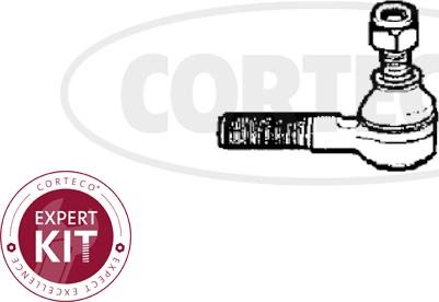 Corteco 49401272 - Наконечник рульової тяги, кульовий шарнір autocars.com.ua