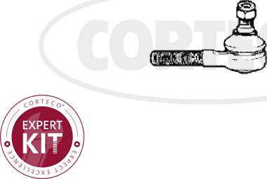 Corteco 49401346 - Наконечник рульової тяги, кульовий шарнір autocars.com.ua