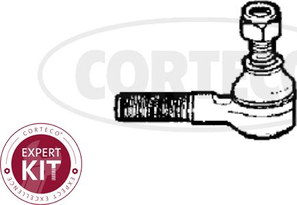 Corteco 49401357 - Наконечник рульової тяги, кульовий шарнір autocars.com.ua