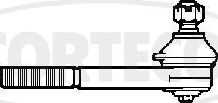 Corteco 49401361 - Наконечник рульової тяги, кульовий шарнір autocars.com.ua