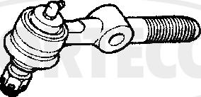 Corteco 49401418 - Наконечник рульової тяги, кульовий шарнір autocars.com.ua